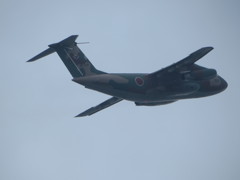 航空自衛隊c-1の離陸 2