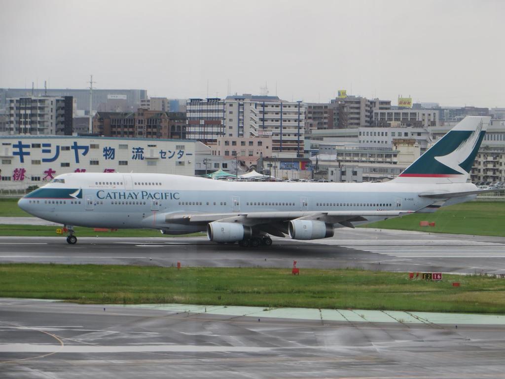 キャセイのジャンボ