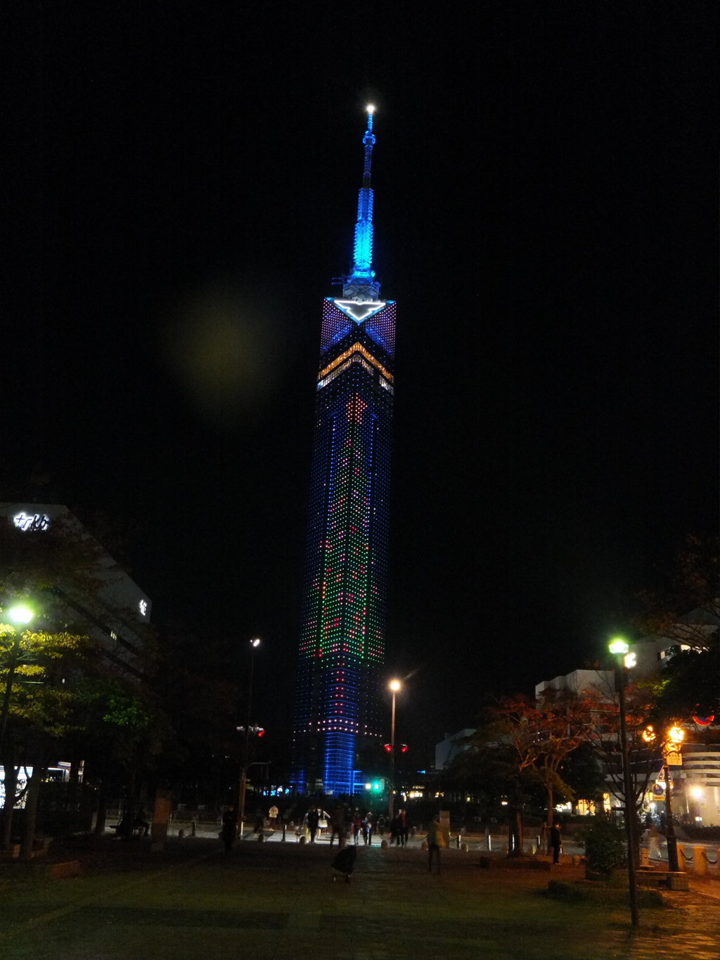 福岡タワーイルミネーション　①
