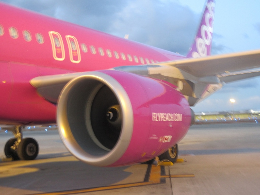 関空から福岡までPEACH搭乗しました②