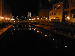 夜の中洲川端