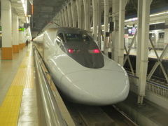 700系博多南行　博多駅にて