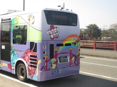 太宰府市内を走る西鉄まほろば号②