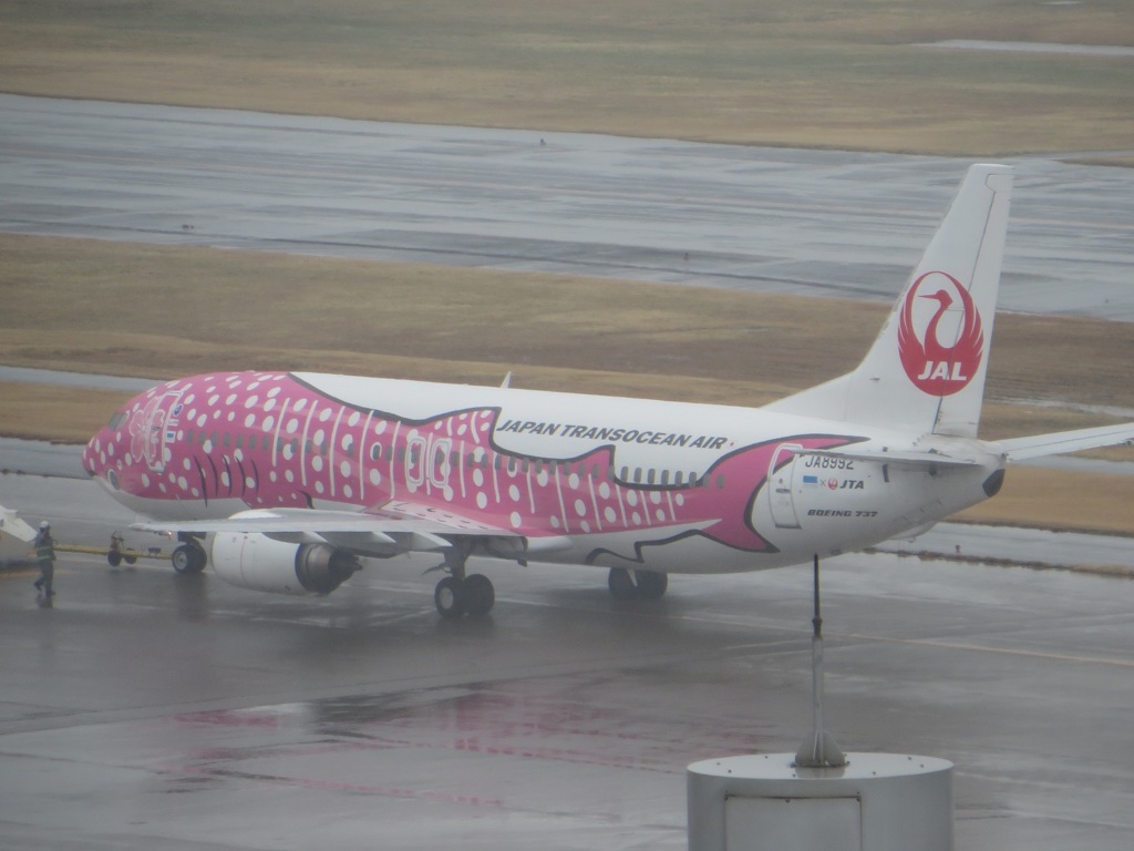 昨年３月の羽田にて③