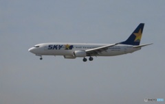 SKYMARK着陸