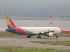 ASIANA CARGO　B767離陸