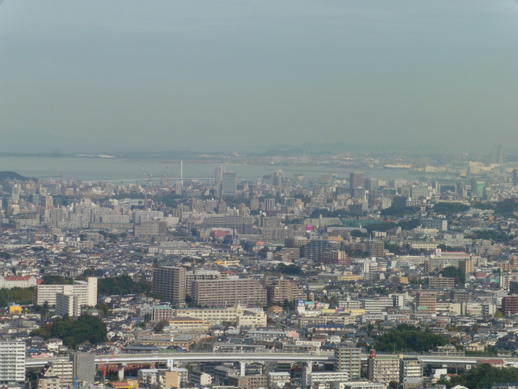 早良区油山からの景色　③