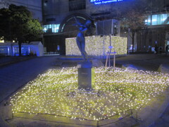 天神警固公園のイルミネーション　②