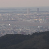 山頂から見える夕暮れの景色⑧