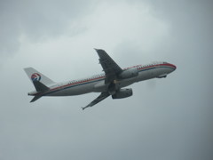 中国東方航空の離陸