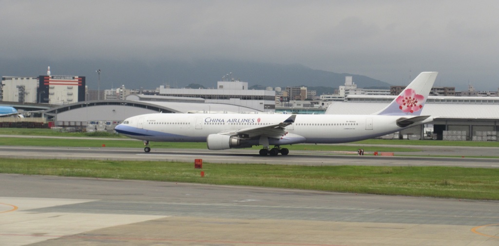 CHINA　AIRLINE A330離陸