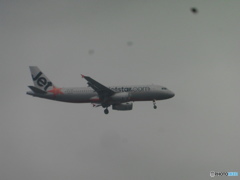 ジェットスターアジアの着陸