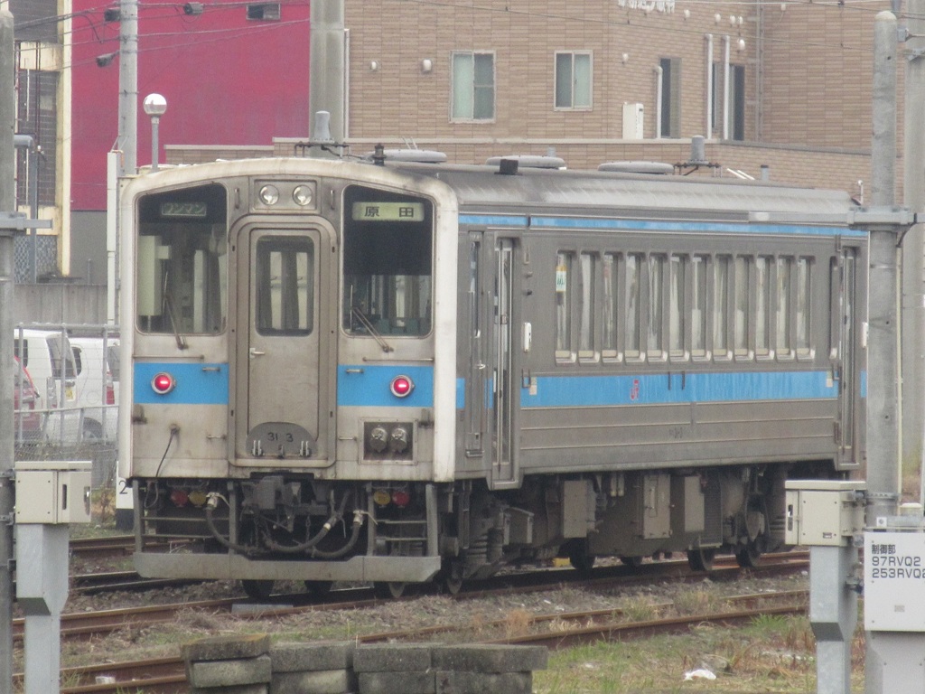 昨日の直方駅にて　キハ31-3が