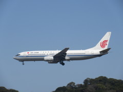 青空の下着陸④