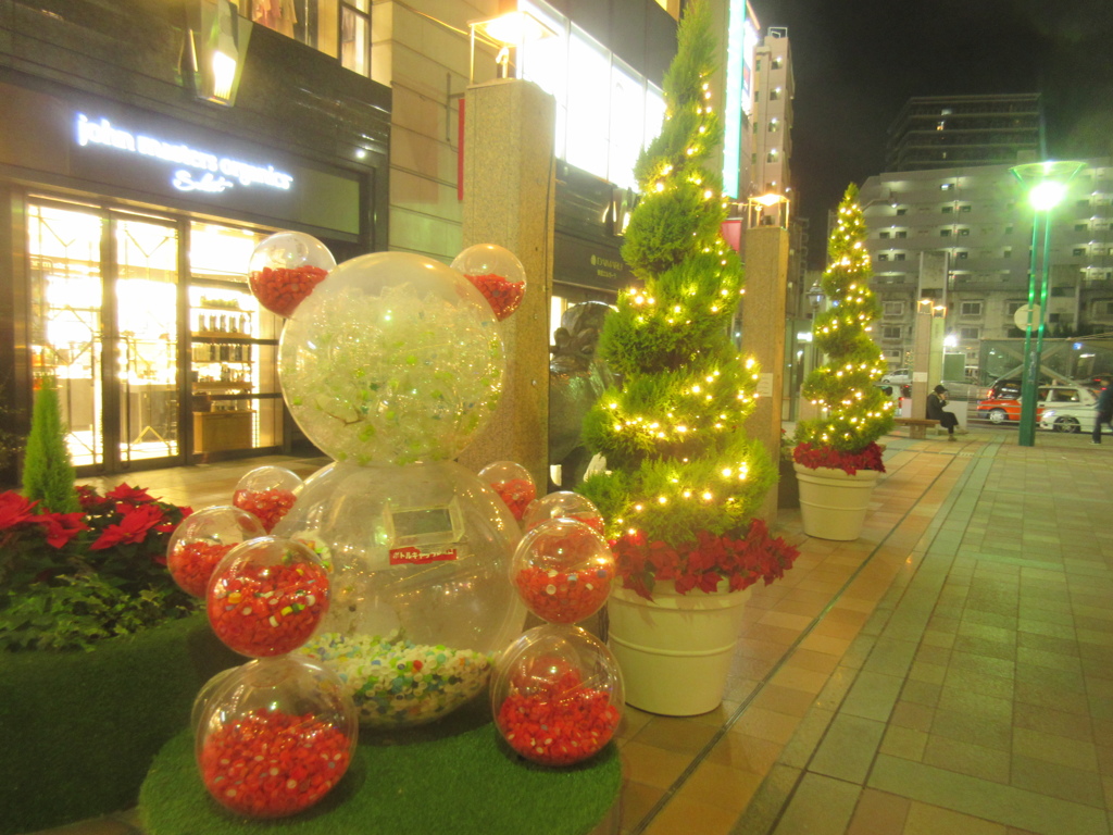 天神のイルミネーション③