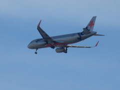 ジェットスタージャパンの旋回アプローチ