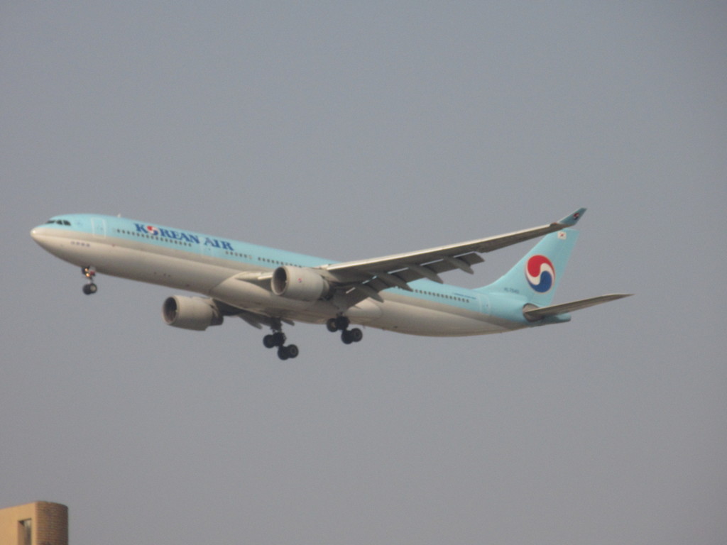 KOREAN　A333の着陸