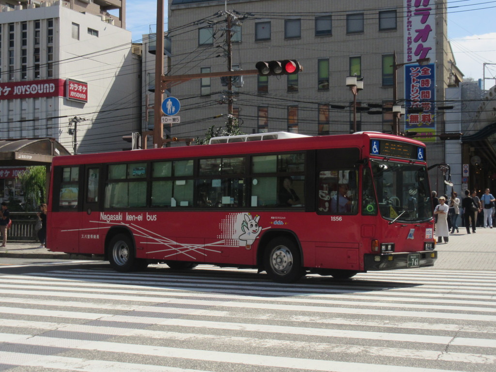 長崎市内を走るバス⑦