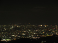 太宰府市宝満山からの夜景②