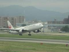 JAL　B767離陸