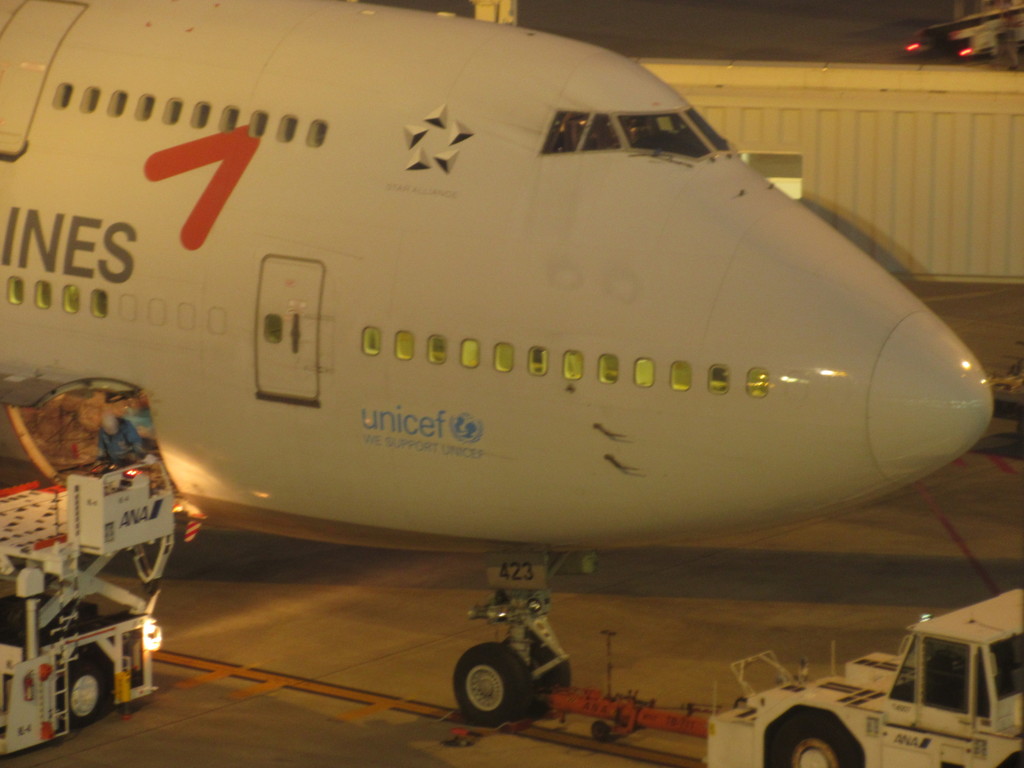 アシアナジャンボ飛来②