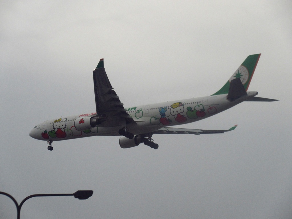 EVA　A330　キティ着陸
