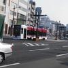 路面電車の走る長崎の光景