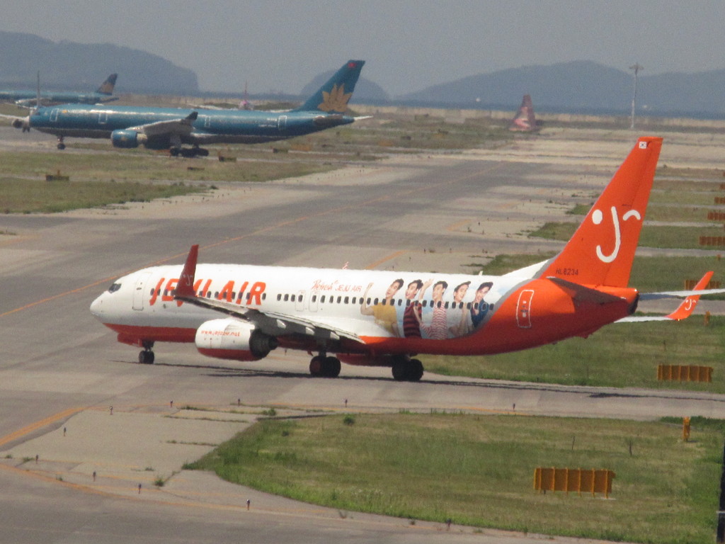 JEJU　AIRの塗装機体②