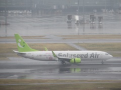 昨年３月の羽田にて①