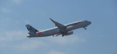 ジェットスターアジア　A320離陸