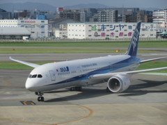 ANA　B787-9　2号機到着　①