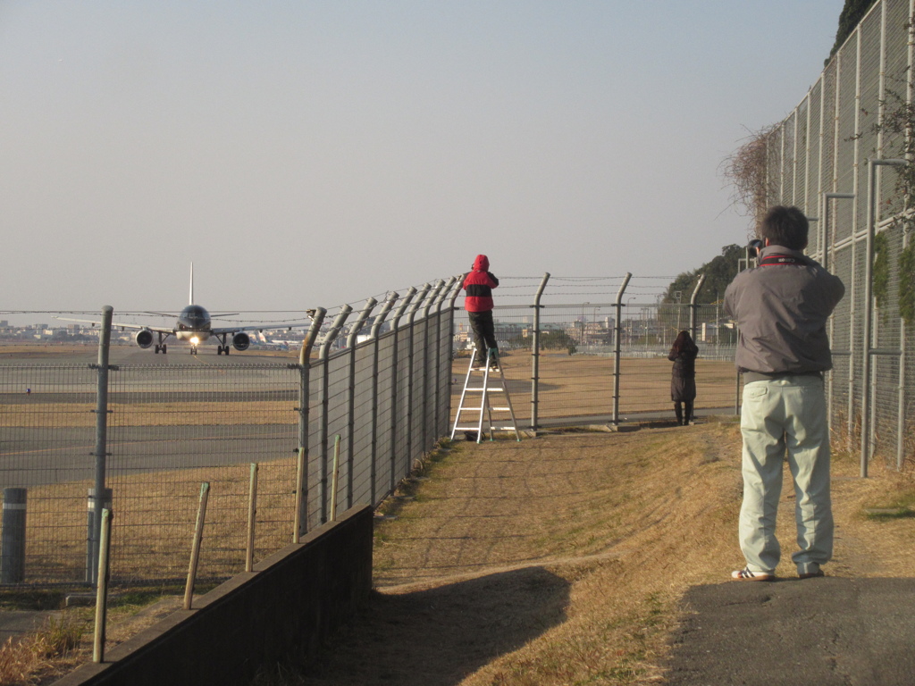 飛行機ファンの人たち③