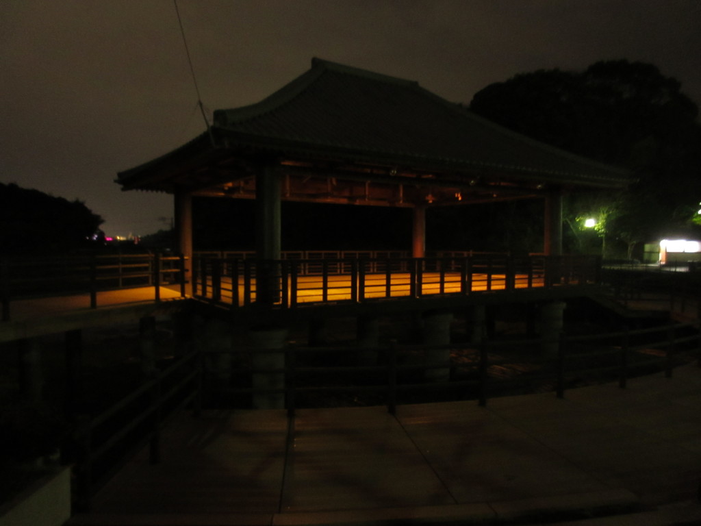 夜の天拝山歴史公園　②
