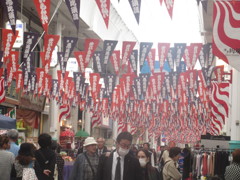 川端商店街　せいもん払い　①