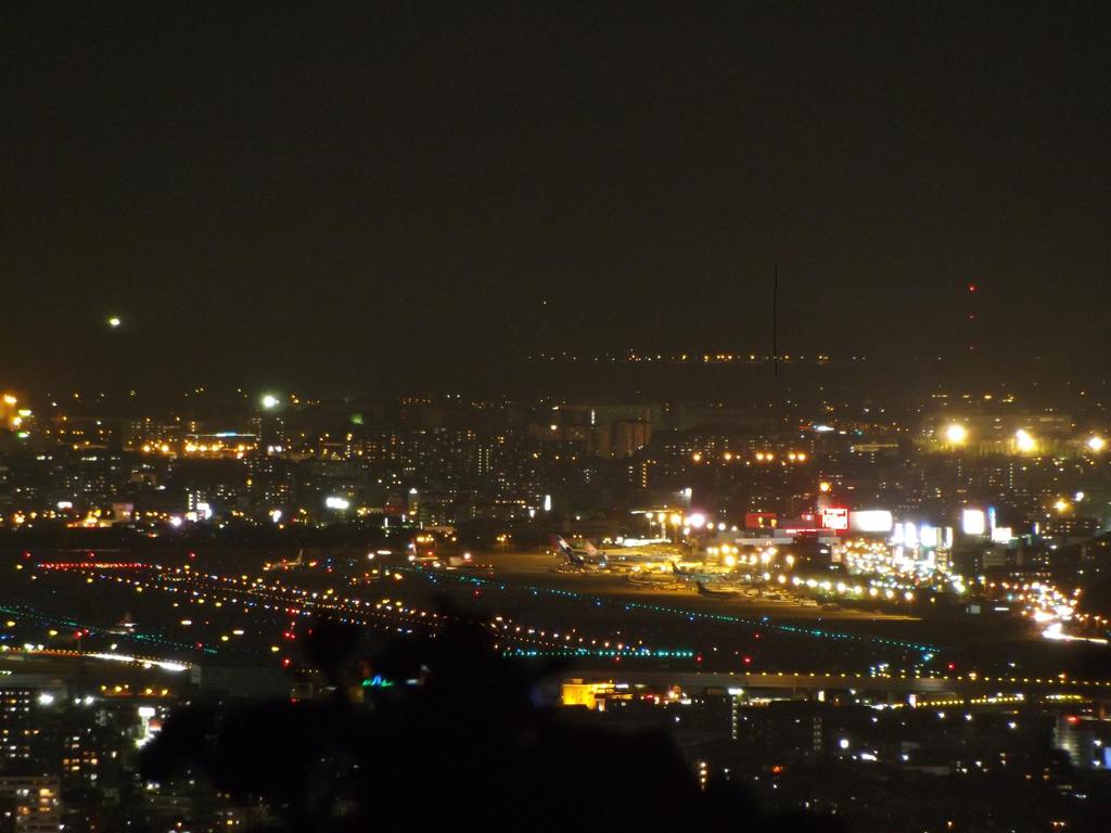 福岡県筑紫野市天拝山からの夜景