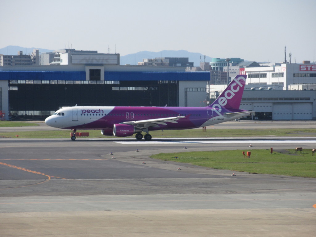 peach離陸