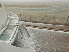 雪の福岡空港　⑥