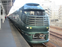 昨日下関駅にて瑞風に遭遇③