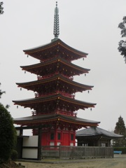 基山町の寺の五重塔
