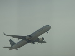 アシアナA321スターアライアンス離陸