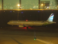 エアプサン　A321出発