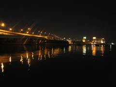 夜の福岡都市高速