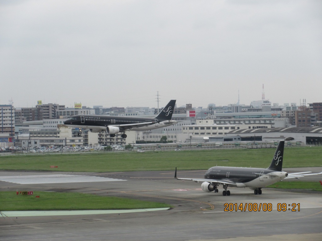 ２機のスターフライヤー