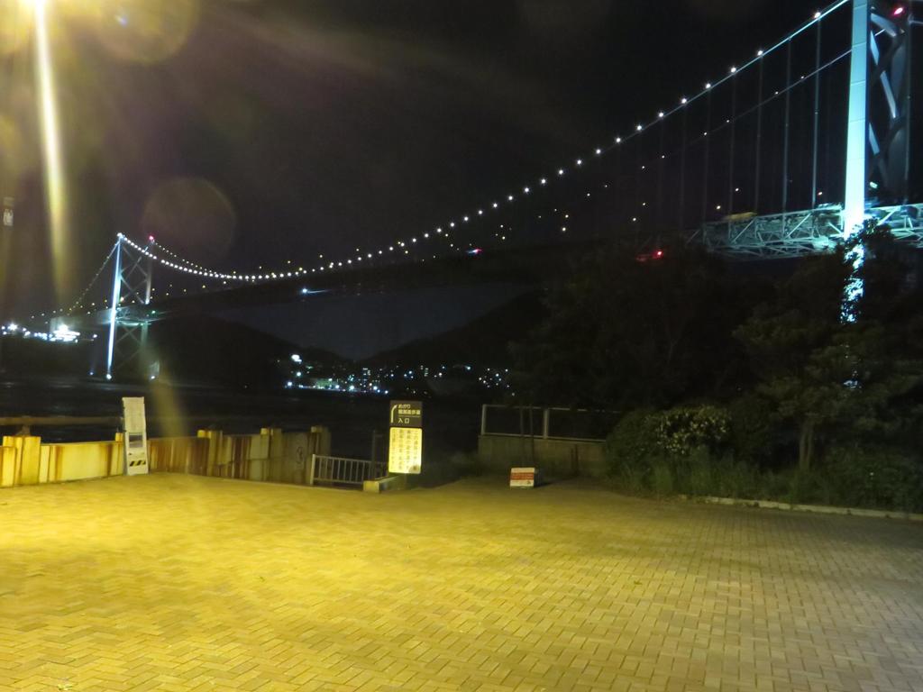 夜の関門海峡②