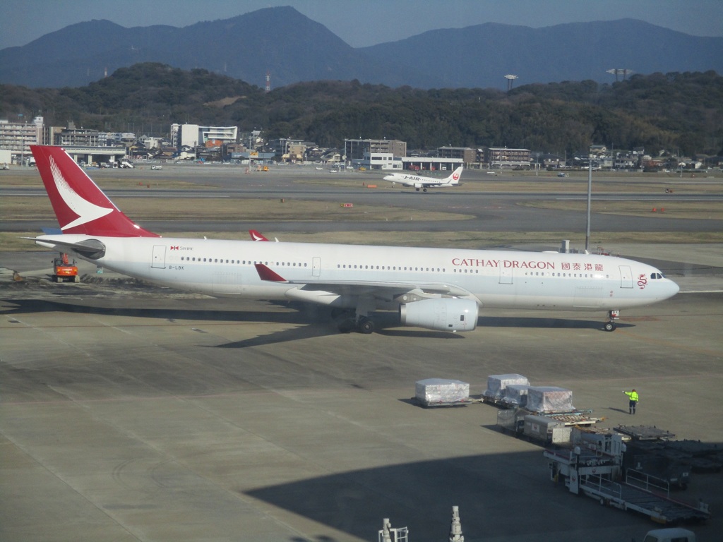 キャセイドラゴン　A330-300   B-LBK