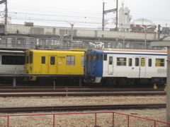 竹下駅にてキハ47とキハ125