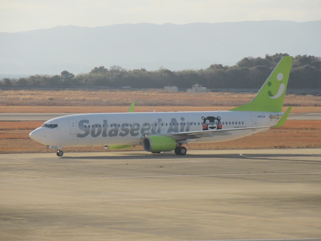 新年長崎空港にて⑥