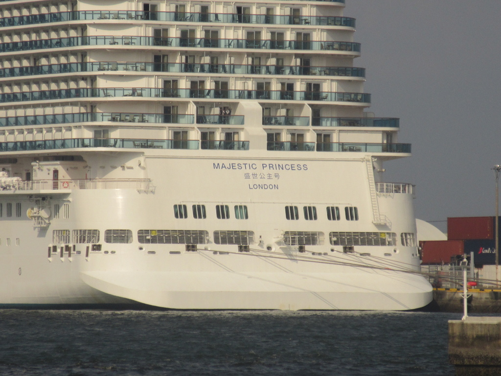 MAJESTIC PRINCESS　博多港寄港②