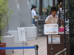 夜のビアガーデン②