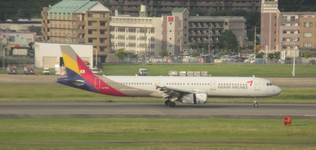 ASIANA　A321着陸